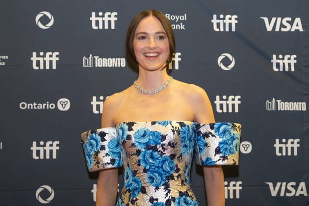 September 4, 2025, Toronto, Ontario, Canada: Renate Reinsve attends the red carpet for the Sentimental Value premiere during the 2025 Toronto International Film Festival at Roy Thomson Hall. on September 4, 2025 in Toronto, Canada. Toronto Canada - ZUMAe321 20250904_zea_e321_157 Copyright: xLeonardoxRamirezx