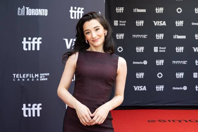 September 4, 2025, Toronto, Ontario, Canada: Sarah Herrman attends the red carpet for the Maddie s Secret premiere during the 2025 Toronto International Film Festival at Roy Thomson Hall. on September 4, 2025 in Toronto, Canada. Toronto Canada - ZUMAe321 20250904_zea_e321_178 Copyright: xLeonardoxRamirezx
