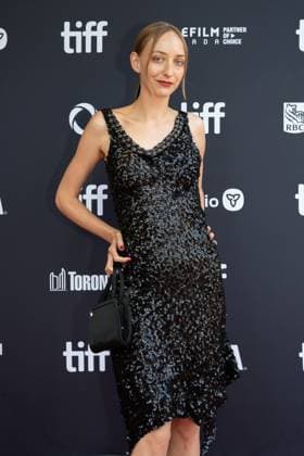 September 4, 2025, Toronto, Ontario, Canada: Emily Allan attends the red carpet for the Maddie s Secret premiere during the 2025 Toronto International Film Festival at Roy Thomson Hall. on September 4, 2025 in Toronto, Canada. Toronto Canada - ZUMAe321 20250904_zea_e321_188 Copyright: xLeonardoxRamirezx