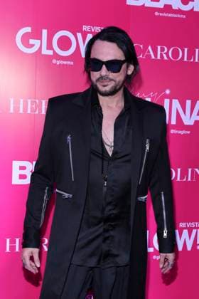 Red Carpet For Glow Magazine Anniversary Beto Cuevas attends the red carpet for the Glow magazine anniversary at Antara Polanco. on September 4, 2025 in Mexico City, Mexico. (Photo by Yamak Perea Eyepix Group) Copyright: xYamakxPerea xEyepixxGroupx YP_04092025_167367