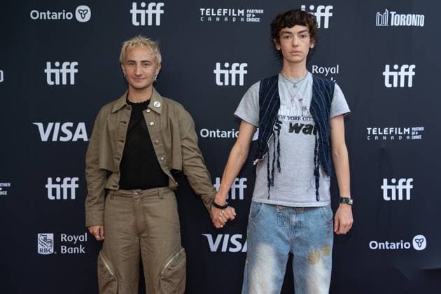September 4, 2025, Toronto, Ontario, Canada: (L-R) Luca Intili and Jack Haven attend the red carpet for the Maddie s Secret premiere during the 2025 Toronto International Film Festival at Roy Thomson Hall. on September 4, 2025 in Toronto, Canada. Toronto Canada - ZUMAe321 20250904_zea_e321_204 Copyright: xLeonardoxRamirezx