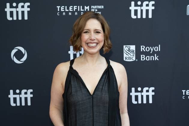 September 4, 2025, Toronto, Ontario, Canada: Vanessa Bayer attends the red carpet for the Maddie s Secret premiere during the 2025 Toronto International Film Festival at Roy Thomson Hall. on September 4, 2025 in Toronto, Canada. Toronto Canada - ZUMAe321 20250904_zea_e321_218 Copyright: xLeonardoxRamirezx