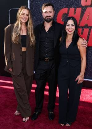 Los Angeles Premiere Of Netflix s aka Charlie Sheen Season 1 Madison Weireter, Nick Boak and Talin Middleton arrive at the Los Angeles Premiere Of Netflix s aka American actor Charlie Sheen Season 1 held at the Netflix Tudum Theater in Hollywood, Los Angeles, California, United States. Netflix Tudum Theater, Hollywood, Los Angeles, California, USA California United States  Copyright: xImagexPressxAgencyx originalFilename: collin-losangel250905_npS4G.jpg
