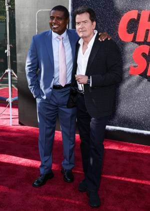 Los Angeles Premiere Of Netflix s aka Charlie Sheen Season 1 Tony Todd and American actor Charlie Sheen arrive at the Los Angeles Premiere Of Netflix s aka American actor Charlie Sheen Season 1 held at the Netflix Tudum Theater in Hollywood, Los Angeles, California, United States. Netflix Tudum Theater, Hollywood, Los Angeles, California, USA California United States  Copyright: xImagexPressxAgencyx originalFilename: collin-losangel250905_npfNQ.jpg