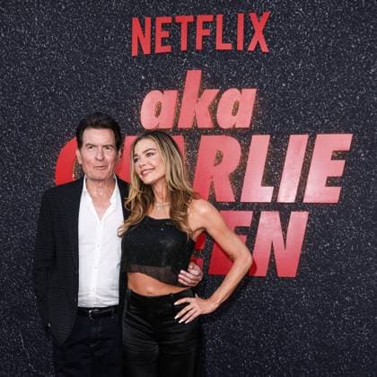 Los Angeles Premiere Of Netflix s aka Charlie Sheen Season 1 HOLLYWOOD, LOS ANGELES, CALIFORNIA, USA - SEPTEMBER 04: American actor Charlie Sheen and American actress, model, and TV personality Denise Richards arrive at the Los Angeles Premiere Of Netflix s aka American actor Charlie Sheen Season 1 held at the Netflix Tudum Theater on September 4, 2025 in Hollywood, Los Angeles, California, United States., Credit:Xavier Collin Avalon United States, California, Hollywood, Netflix Tudum Theater Copyright: xXavierxCollinx xAvalonx 1034388143