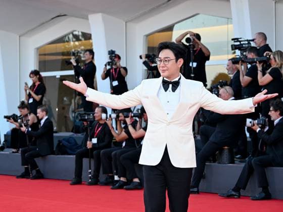 Venice, 82nd Venice International Film Festival 2025 - Evening 10. Red carpet for the film Ri Gua Zhong Tian (The Sun Rises On Us All) - Pictured: Zhang Songwen  Copyright: xSimonexComix xipa-agency.netx xPoolxPhotoxEventsx06x IPA_Agency_IPA64227100