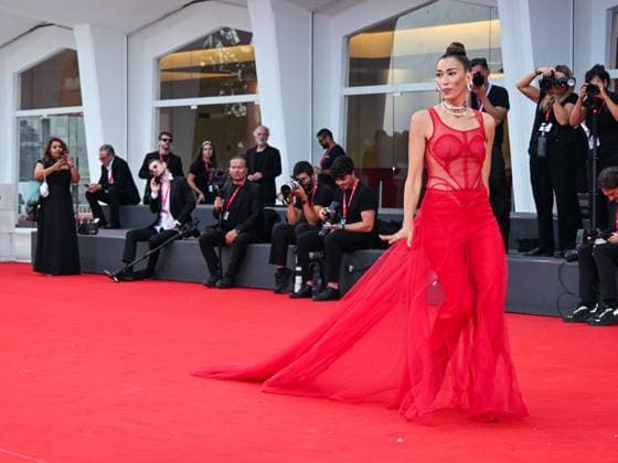 Venice, ITALY: Venice, 82nd Venice International Film Festival 2025 - Evening 10. Red Carpet New Imaie evening - In the photo: NINA ZILLI Venice ITALY  - ZUMAp169 20250905_zea_p169_866 Copyright: xSimonexComix