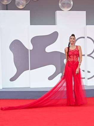 Venice, ITALY: Venice, 82nd Venice International Film Festival 2025 - Evening 10. Red Carpet New Imaie evening - In the photo: NINA ZILLI Venice ITALY  - ZUMAp169 20250905_zea_p169_872 Copyright: xSimonexComix