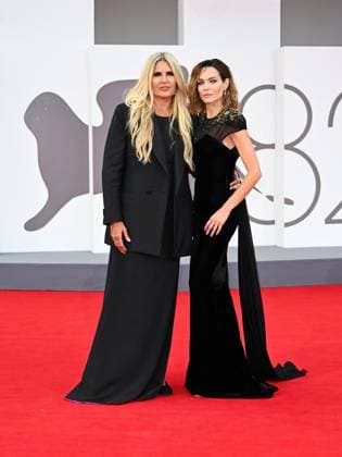 Venice, 82nd Venice International Film Festival 2025 - Evening 10. Red Carpet New Imaie evening - In the photo: Tiziana Rocca, Laura Chiatti  Copyright: xSimonexComix xipa-agency.netx xPoolxPhotoxEventsx06x IPA_Agency_IPA64229364