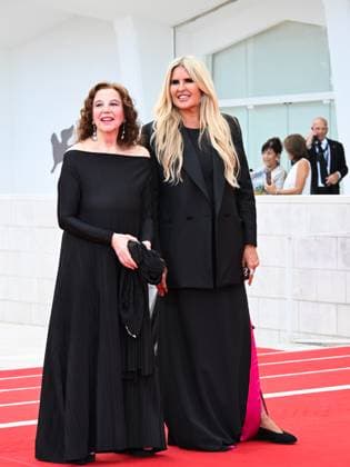 Venice, 82nd Venice International Film Festival 2025 - Evening 10. Red Carpet for the Nuovo Imaie evening. Pictured: Stefania Sandrelli, Tiziana Rocca  Copyright: xManuelexMangiarottix xipa-agency.netx xPoolxPhotoxEventsx06x IPA_Agency_IPA64230151