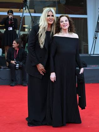 Venice, 82nd Venice International Film Festival 2025 - Evening 10. Red Carpet for the Nuovo Imaie evening. Pictured: Stefania Sandrelli, Tiziana Rocca  Copyright: xManuelexMangiarottix xipa-agency.netx xPoolxPhotoxEventsx06x IPA_Agency_IPA64230171