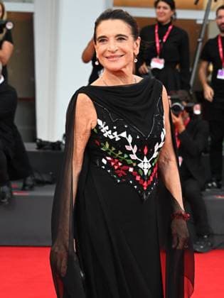 Venice, 82nd Venice International Film Festival 2025 - Evening 10. Red Carpet for the Nuovo Imaie evening. Pictured: Lina Sastri  Copyright: xManuelexMangiarottix xipa-agency.netx xPoolxPhotoxEventsx06x IPA_Agency_IPA64230221