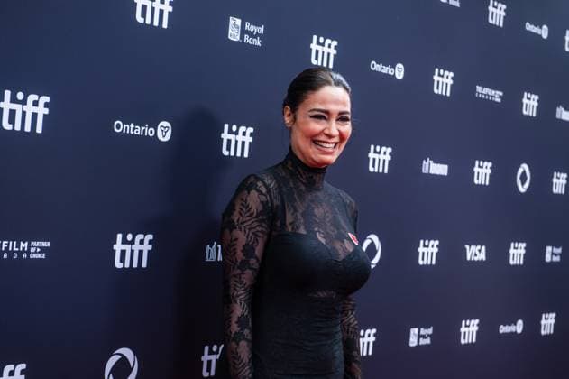 September 5, 2025, Toronto, On, Canada: Yasmine Al Massri arrives on the red carpet for öÄuPalestine 36öÄÃ¹ at the Toronto International Film Festival in Toronto on Friday, September 5, 2025. Toronto Canada  - ZUMAc35_ 20250905_zaf_c35_037 Copyright: xLauraxProctorx