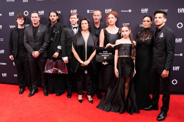 2025 Toronto International Film Festival - Palestine 36 TORONTO, CANADA - SEPTEMBER 5 : Cast and crew attend the premiere of ‘Palestine 36’ during the 2025 Toronto International Film Festival at Roy Thomson Hall in Toronto, Ontario, Canada on September 5, 2025. Mert Alper Dervis Anadolu Ontario Canada. Editorial use only. Please get in touch for any other usage.  Copyright: x2025xAnadoluxMertxAlperxDervisx