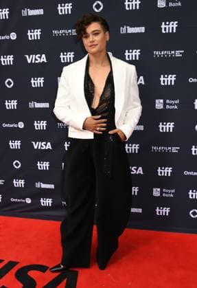 TORONTO, CA - SEPTEMBER 05: Katy O Brian at the premiere of Christy during the 2025 Toronto International Film Festival at Princess of Wales Theatre on September 05, 2025 in Toronto, Canada. Copyright: xMediaPunchx