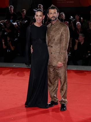 Venice, 82nd Venice International Film Festival 2025 - Evening 10 - Red Carpet for the film L Isola di Andrea Pictured: Milena Mancini, Vinicio Marchioni  Copyright: xAlbertoxTerenghi PoolxPhotoxEventsx06x xipa-agency.netx xPoolxPhotoxEventsx06x IPA_Agency_IPA64233809