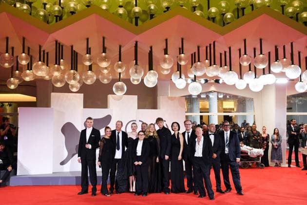 Venice Silent Friend Premiere AM Movie cast attending the Silent Friend Premiere as part of the 82nd Venice International Film Festival at the Lido in Venice, Italy on September 05, 2025. Photo by Aurore Marechal ABACAPRESS.COM Venice Italy  Copyright: xMarechalxAurore ABACAx