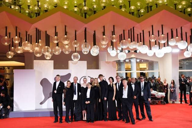 Venice Silent Friend Premiere AM Movie cast attending the Silent Friend Premiere as part of the 82nd Venice International Film Festival at the Lido in Venice, Italy on September 05, 2025. Photo by Aurore Marechal ABACAPRESS.COM Venice Italy  Copyright: xMarechalxAurore ABACAx