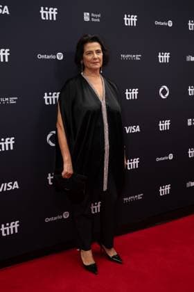 September 5, 2025, Toronto, Ontario, Canada: Hiam Abbass attends the red carpet for the Palestine 36 premiere during the 2025 Toronto International Film Festival at Roy Thomson Hall. on September 5, 2025 in Toronto, Canada. Toronto Canada - ZUMAe321 20250905_zea_e321_003 Copyright: xLeonardoxRamirezx