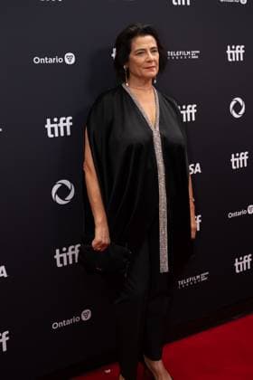 September 5, 2025, Toronto, Ontario, Canada: Hiam Abbass attends the red carpet for the Palestine 36 premiere during the 2025 Toronto International Film Festival at Roy Thomson Hall. on September 5, 2025 in Toronto, Canada. Toronto Canada - ZUMAe321 20250905_zea_e321_026 Copyright: xLeonardoxRamirezx