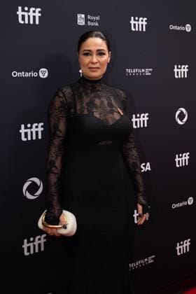 September 5, 2025, Toronto, Ontario, Canada: Yasmine Al Massri attends the red carpet for the Palestine 36 premiere during the 2025 Toronto International Film Festival at Roy Thomson Hall. on September 5, 2025 in Toronto, Canada. Toronto Canada - ZUMAe321 20250905_zea_e321_029 Copyright: xLeonardoxRamirezx