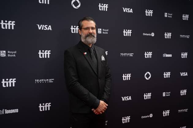 September 5, 2025, Toronto, Ontario, Canada: Ossama Bawardi attends the red carpet for the Palestine 36 premiere during the 2025 Toronto International Film Festival at Roy Thomson Hall. on September 5, 2025 in Toronto, Canada. Toronto Canada - ZUMAe321 20250905_zea_e321_030 Copyright: xLeonardoxRamirezx
