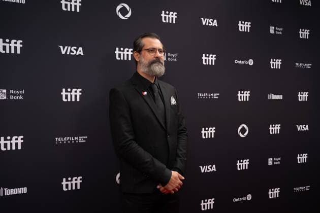 September 5, 2025, Toronto, Ontario, Canada: Ossama Bawardi attends the red carpet for the Palestine 36 premiere during the 2025 Toronto International Film Festival at Roy Thomson Hall. on September 5, 2025 in Toronto, Canada. Toronto Canada - ZUMAe321 20250905_zea_e321_037 Copyright: xLeonardoxRamirezx