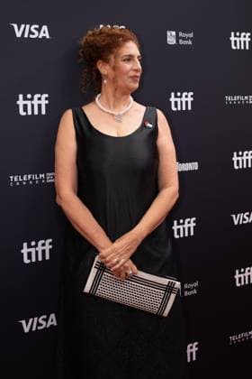 September 5, 2025, Toronto, Ontario, Canada: Director Annemarie Jacir attends the red carpet for the Palestine 36 premiere during the 2025 Toronto International Film Festival at Roy Thomson Hall. on September 5, 2025 in Toronto, Canada. Toronto Canada - ZUMAe321 20250905_zea_e321_039 Copyright: xLeonardoxRamirezx