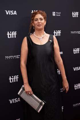 September 5, 2025, Toronto, Ontario, Canada: Director Annemarie Jacir attends the red carpet for the Palestine 36 premiere during the 2025 Toronto International Film Festival at Roy Thomson Hall. on September 5, 2025 in Toronto, Canada. Toronto Canada - ZUMAe321 20250905_zea_e321_058 Copyright: xLeonardoxRamirezx
