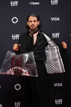 September 5, 2025, Toronto, Ontario, Canada: Karim Daoud Anaya attends the red carpet for the Palestine 36 premiere during the 2025 Toronto International Film Festival at Roy Thomson Hall. on September 5, 2025 in Toronto, Canada. Toronto Canada - ZUMAe321 20250905_zea_e321_079 Copyright: xLeonardoxRamirezx
