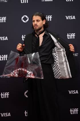 September 5, 2025, Toronto, Ontario, Canada: Karim Daoud Anaya attends the red carpet for the Palestine 36 premiere during the 2025 Toronto International Film Festival at Roy Thomson Hall. on September 5, 2025 in Toronto, Canada. Toronto Canada - ZUMAe321 20250905_zea_e321_086 Copyright: xLeonardoxRamirezx