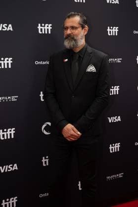 September 5, 2025, Toronto, Ontario, Canada: Ossama Bawardi attends the red carpet for the Palestine 36 premiere during the 2025 Toronto International Film Festival at Roy Thomson Hall. on September 5, 2025 in Toronto, Canada. Toronto Canada - ZUMAe321 20250905_zea_e321_089 Copyright: xLeonardoxRamirezx