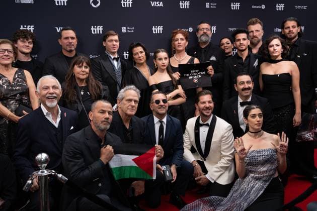 September 5, 2025, Toronto, Ontario, Canada: Palestine 36 Cast attend the red carpet for the Palestine 36 premiere during the 2025 Toronto International Film Festival at Roy Thomson Hall. on September 5, 2025 in Toronto, Canada. Toronto Canada - ZUMAe321 20250905_zea_e321_042 Copyright: xLeonardoxRamirezx