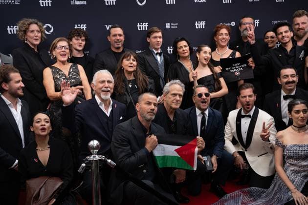 September 5, 2025, Toronto, Ontario, Canada: Palestine 36 Cast attend the red carpet for the Palestine 36 premiere during the 2025 Toronto International Film Festival at Roy Thomson Hall. on September 5, 2025 in Toronto, Canada. Toronto Canada - ZUMAe321 20250905_zea_e321_077 Copyright: xLeonardoxRamirezx