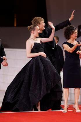 Luna Wedler and Enzo Brumm at the premiere of the feature film Silent Friend Stille Freundin at the Biennale di Venezia 2025 82 Venice International Film Festival at the Palazzo del Cinema Venice, 05 09 2025 Foto:xD.xBedrosianx xFuturexImagex silent_5915