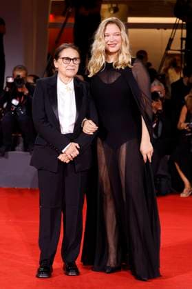 Ildiko Enyedi and Lea Seydoux at the premiere of the feature film Silent Friend Stille Freundin at the Biennale di Venezia 2025 82 Venice International Film Festival at the Palazzo del Cinema Venice, 05 09 2025 Foto:xD.xBedrosianx xFuturexImagex silent_5960