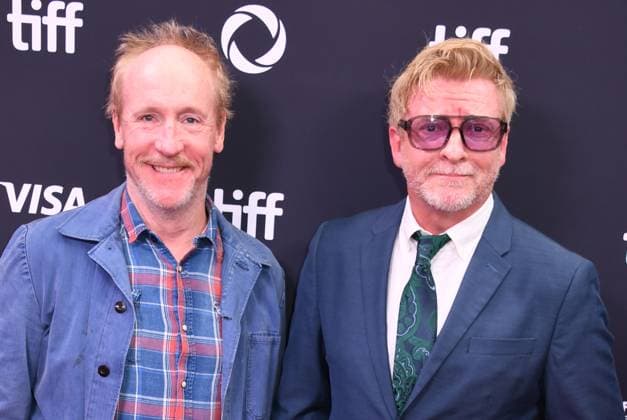 TORONTO, CA - SEPTEMBER 05: Matt Walsh and Rhys Darby at the Little Lorraine Red Carpet during the 2025 Toronto International Film Festival at Roy Thomson Hall on September 05, 2025 in Toronto, Canada. Copyright: xMediaPunchx