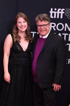 TORONTO, CA - SEPTEMBER 05: Ali Astin and Sean Astin at the Little Lorraine Red Carpet during the 2025 Toronto International Film Festival at Roy Thomson Hall on September 05, 2025 in Toronto, Canada. Copyright: xMediaPunchx