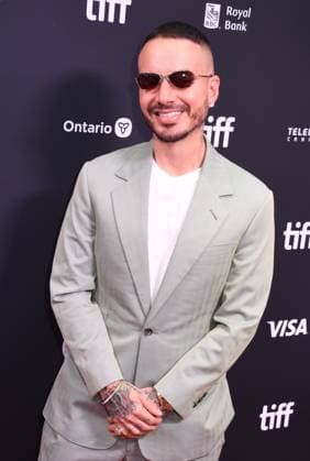TORONTO, CA - SEPTEMBER 05: J Balvin at the Little Lorraine Red Carpet during the 2025 Toronto International Film Festival at Roy Thomson Hall on September 05, 2025 in Toronto, Canada. Copyright: xMediaPunchx