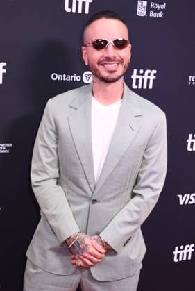 TORONTO, CA - SEPTEMBER 05: J Balvin at the Little Lorraine Red Carpet during the 2025 Toronto International Film Festival at Roy Thomson Hall on September 05, 2025 in Toronto, Canada. Copyright: xMediaPunchx