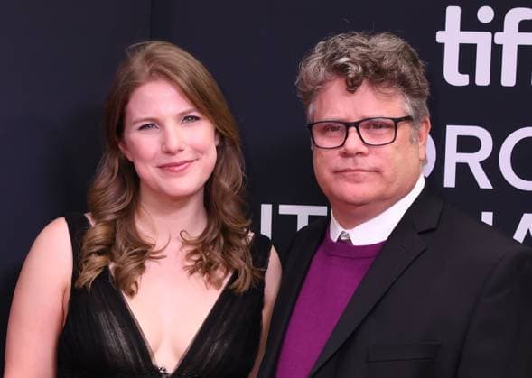 TORONTO, CA - SEPTEMBER 05: Ali Astin and Sean Astin at the Little Lorraine Red Carpet during the 2025 Toronto International Film Festival at Roy Thomson Hall on September 05, 2025 in Toronto, Canada. Copyright: xMediaPunchx