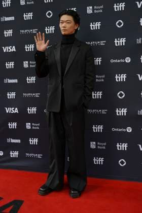 September 5, 2025, Toronto, Ontario, Canada: Show Kasamatsu attends the red carpet for the Ã¢â‚¬ËœGood NewsÃ¢â‚¬â ¢ premiere during the 2025 Toronto International Film Festival at The Princess Of Wales Theater. on September 5, 2025 in Toronto, Canada. Toronto Canada - ZUMAe321 20250905_zea_e321_101 Copyright: xLeonardoxRamirezx