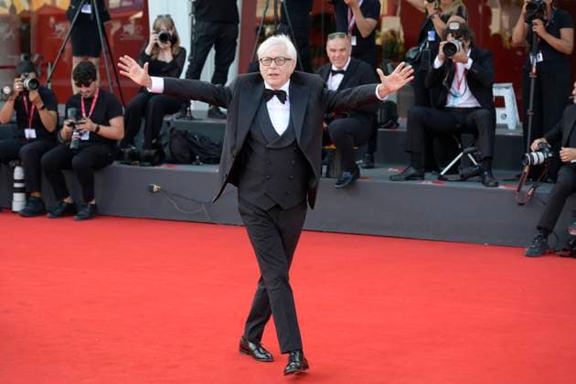 The sun rises on us all red carpet in Venice Lido - 05 Sep 2025 Nino D Angelo attends The sun rises on us all red carpet during the 82nd Venice Film Festival at Palazzo del Cinema. Venice Lido Italy Copyright: xMarioxCartellix xSOPAxImagesx _DSC7007