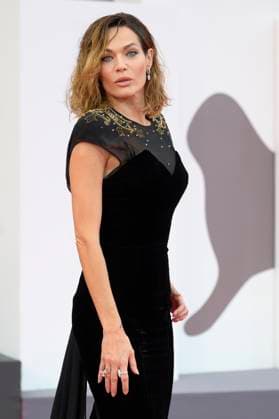 The sun rises on us all red carpet in Venice Lido - 05 Sep 2025 Laura Chiatti attends The sun rises on us all red carpet during the 82nd Venice Film Festival at Palazzo del Cinema. Venice Lido Italy Copyright: xMarioxCartellix xSOPAxImagesx _DSC7343