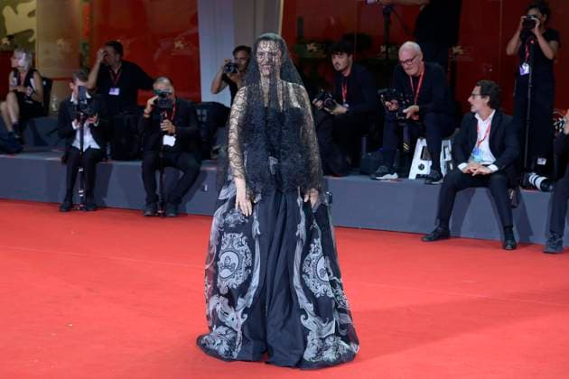 Silent friend red carpet in Venice Lido, Italy - 05 Sep 2025 Silvia Salemi attends the Silent friend red carpet during the 82nd Venice Film Festival at Palazzo del Cinema. Venice Lido Italy Copyright: xMarioxCartellix xSOPAxImagesx _DSC7422