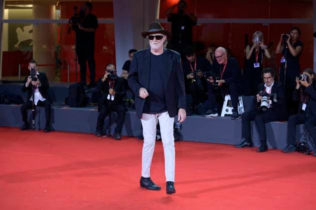 Silent friend red carpet in Venice Lido, Italy - 05 Sep 2025 Francesco De Gregori attends the Silent friend red carpet during the 82nd Venice Film Festival at Palazzo del Cinema. Venice Lido Italy Copyright: xMarioxCartellix xSOPAxImagesx _DSC7438