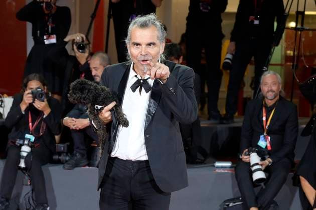 Silent friend red carpet in Venice Lido, Italy - 05 Sep 2025 Piero Pelù attends the Silent friend red carpet during the 82nd Venice Film Festival at Palazzo del Cinema. Venice Lido Italy Copyright: xMarioxCartellix xSOPAxImagesx _DSC7474