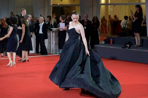 Silent friend red carpet in Venice Lido, Italy - 05 Sep 2025 Luna Wedler attends the Silent friend red carpet during the 82nd Venice Film Festival at Palazzo del Cinema. Venice Lido Italy Copyright: xMarioxCartellix xSOPAxImagesx _DSC7616