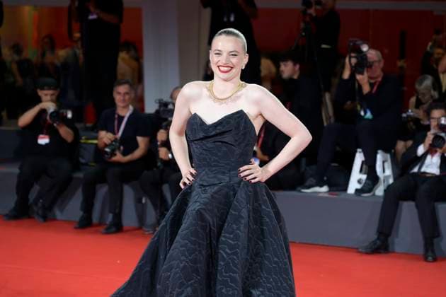 Silent friend red carpet in Venice Lido, Italy - 05 Sep 2025 Luna Wedler attends the Silent friend red carpet during the 82nd Venice Film Festival at Palazzo del Cinema. Venice Lido Italy Copyright: xMarioxCartellix xSOPAxImagesx _DSC7629