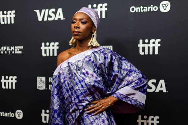September 5, 2025, Toronto, On, Canada: Gloria Mampuya arrives on the red carpet for Steal Away at the Toronto International Film Festival in Toronto on Friday, September 5, 2025. Toronto Canada  - ZUMAc35_ 20250905_zaf_c35_106 Copyright: xLauraxProctorx